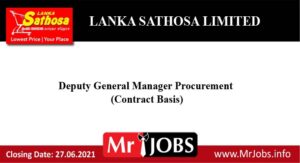 Lanka Sathosa Limited Vacancy