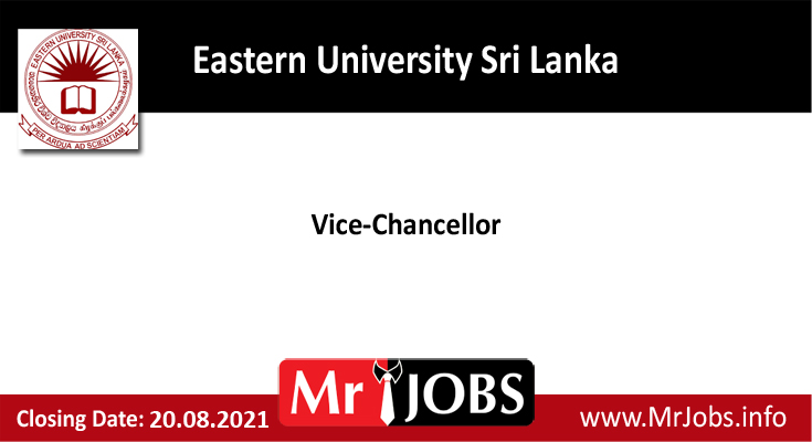 Eastern University Sri Lanka Vacancies