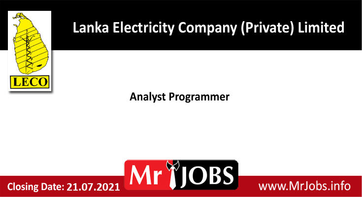 Lanka Electricity Company (Private) Limited Vacancies