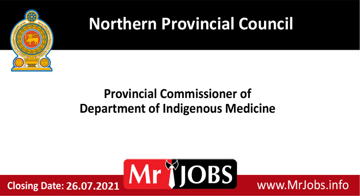 Northern Provincial Council Vacancies