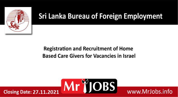 Sri Lanka Bureau of Foreign Employment Vacancies