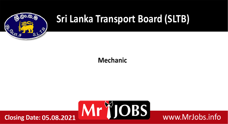 Sri Lanka Transport Board (SLTB) Vacancies
