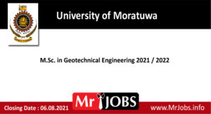 University of Moratuwa courses