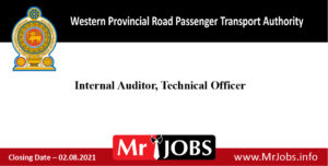 Western Provincial Road Passenger Transport Authority Vacancies