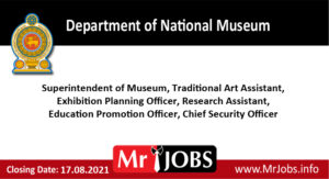 Department of National Museum Vacancies