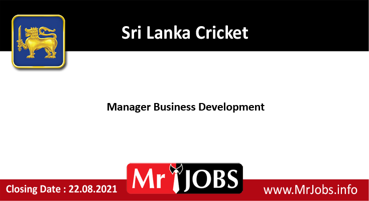 Sri Lanka Cricket Vacancies