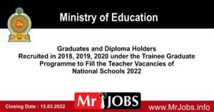 Graduate Trainees & Development Officers Teaching Vacancies 2022 (Online)