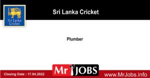 Sri Lanka Cricket Vacancies 2022 - Plumber