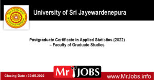 University of Sri Jayewardenepura Courses