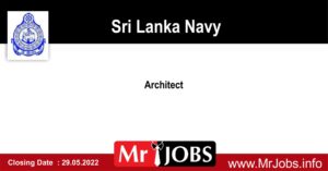 Architect – Sri Lanka Navy Vacancies 2022