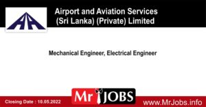 Mechanical Engineer, Electrical Engineer - Airport and Aviation Services (Sri Lanka) (Private) Limited