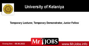 Temporary Demonstrator - UOK Jobs Vacancies 2022