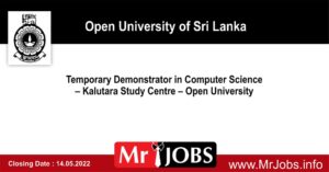 Temporary Demonstrator in Computer Science - Open University Vacancies