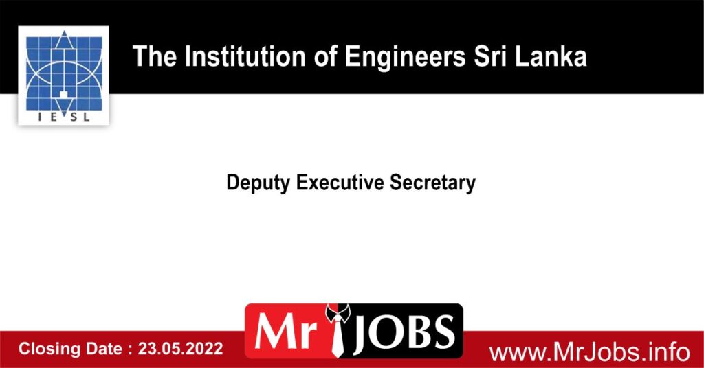 The Institution of Engineers Sri Lanka job Vacancies