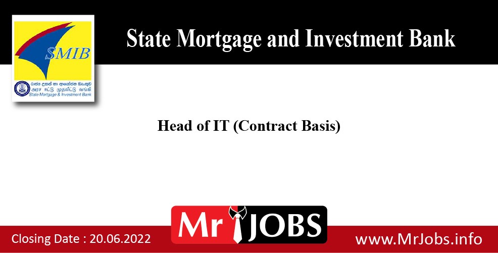 Head of IT (Contract Basis) – SMIB Bank Vacancies 2022