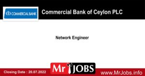 Commercial Bank of Ceylon PLC Vacancies - Network Engineer