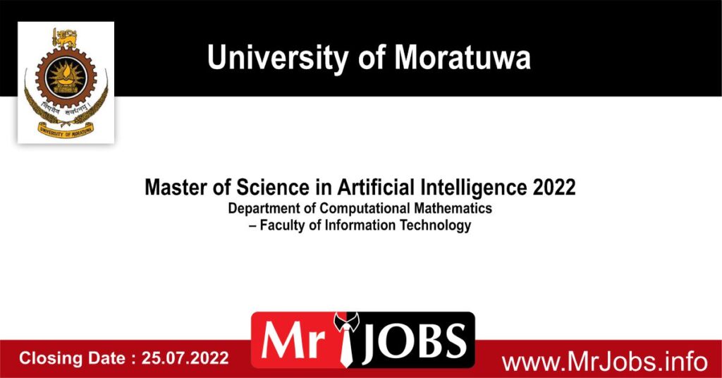 Master of Science in Artificial Intelligence 2022