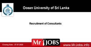 Ocean University Vacancies 2022 - Recruitment of Consultants