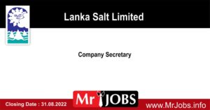 Company Secretary –Lanka Salt Limited Vacancies 2022