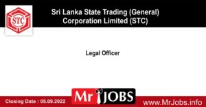 Legal Officer – STC (General) Limited Vacancies 2022