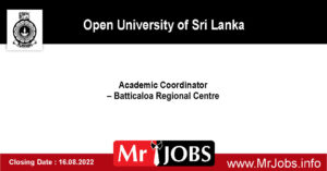 Open University Vacancies 2022 - Academic Coordinator