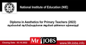 Diploma in Aesthetics for Primary Teachers 2022 Course