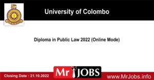 Diploma in Public Law 2022 Online Mode University of Colombo