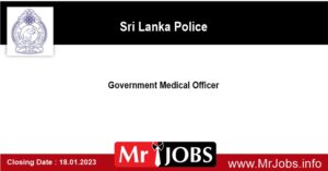 Government Medical Officer Sri Lanka Police