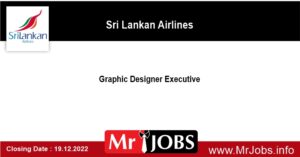 Graphic Designer Executive Sri Lankan Airlines Vacancies