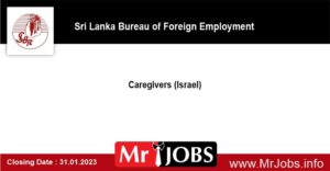 Caregivers (Israel) Sri Lanka Bureau of Foreign Employment 2023