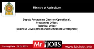 Deputy Programme Director Programme Officer Technical Officer Smallholder Agribusiness Partnership Programme Vacancies 2022