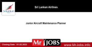 Junior Aircraft Maintenance Planner Sri Lankan Airlines Jobs Vacancies 2023
