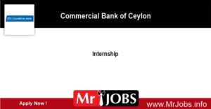 Internship - Commercial Bank of Ceylon Vacancies 2023