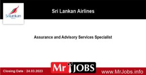 Assurance and Advisory Services Specialist Sri Lankan Airlines Vacancies 2023 3
