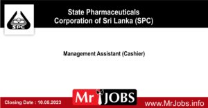 Management Assistant Cashier State Pharmaceuticals Corporation of Sri Lanka SPC Vacancies 2023