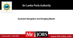 Assistant Navigation and Dredging Master Sri Lanka Ports Authority Vacancies 2023 1