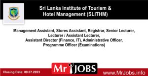 Sri Lanka Institute of Tourism & Hotel Management (SLITHM) Vacancies 2023