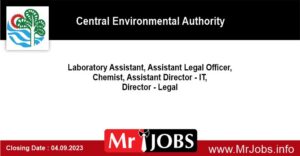 Laboratory Assistant Central Environmental Authority Job Vacancies 2023