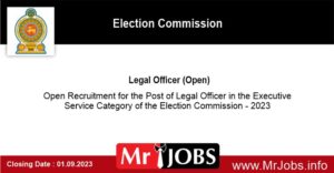 Legal Officer Open Election Commission 2023