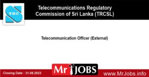 Telecommunication Officer External RC Jobs Vacancies 2023