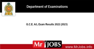 GCE A/L Examination 2022 2023 Results Released