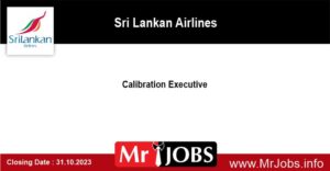 Calibration Executive Sri Lankan Airlines Jobs Vacancies 2023
