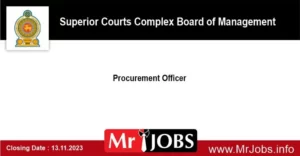 Procurement Officer Superior Courts Complex Board of Management 2023