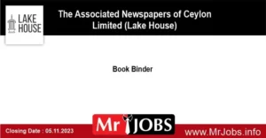 Book Binder Lake House jobs Vacancies 2023