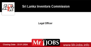 Sri Lanka Inventors Commission Job Vacancies 2024 Legal Officer